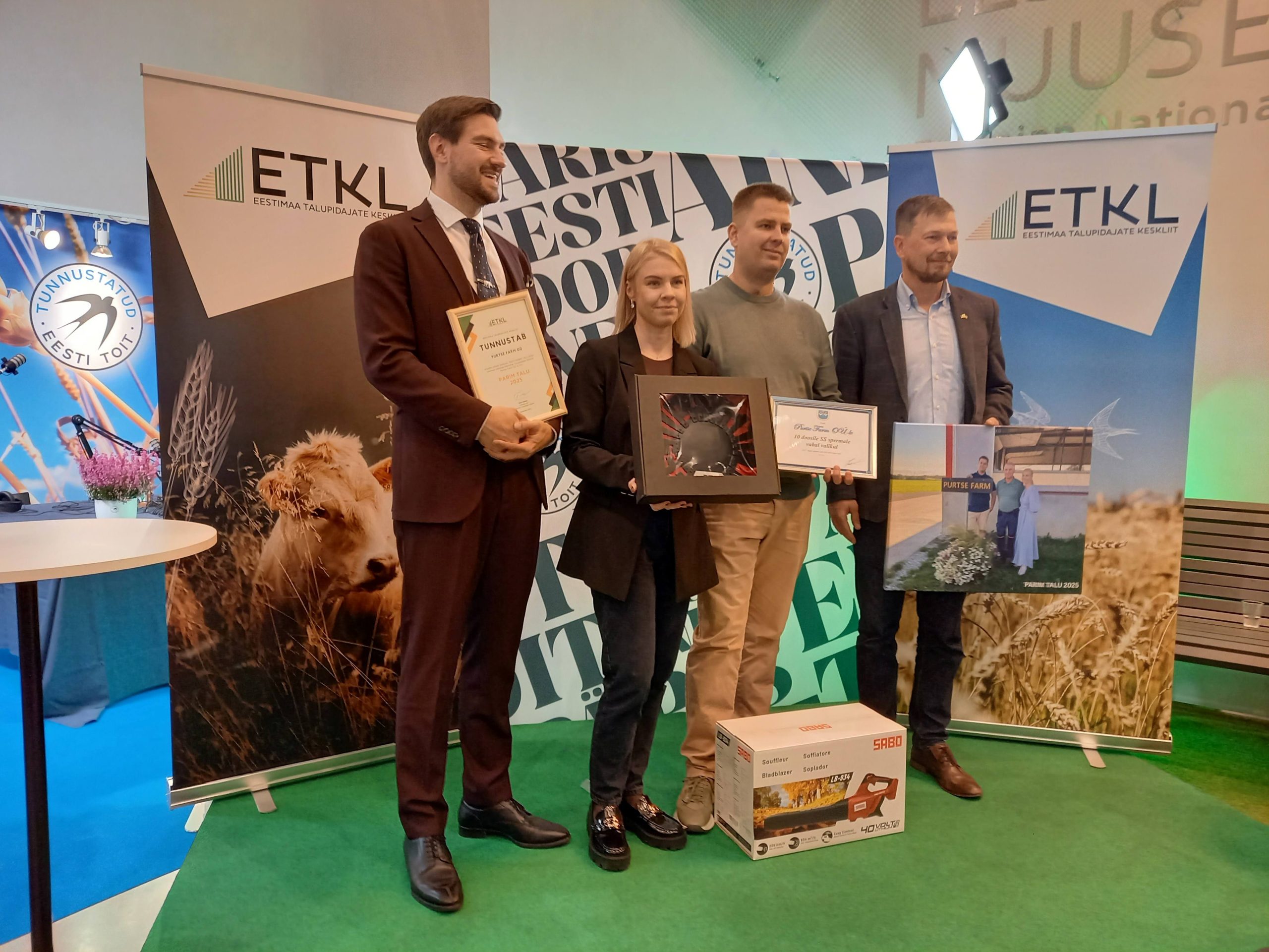 EPA messil tunnustati Eestimaa Talupidajate Keskliidu konkursi „Parim talu 2025“ võitjaid. Parimaks kuulutati piimaveiste farm Purtse Farm OÜ. Lisaks tunnustati
